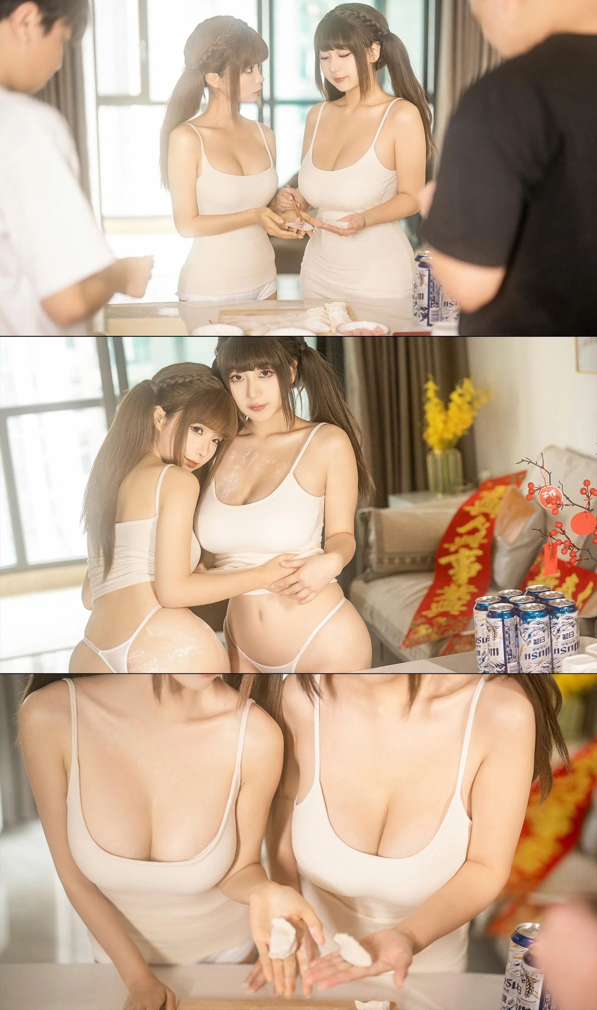 蠢沫沫 – NO.277 双人新年贺岁浅安安 [103P]插图3